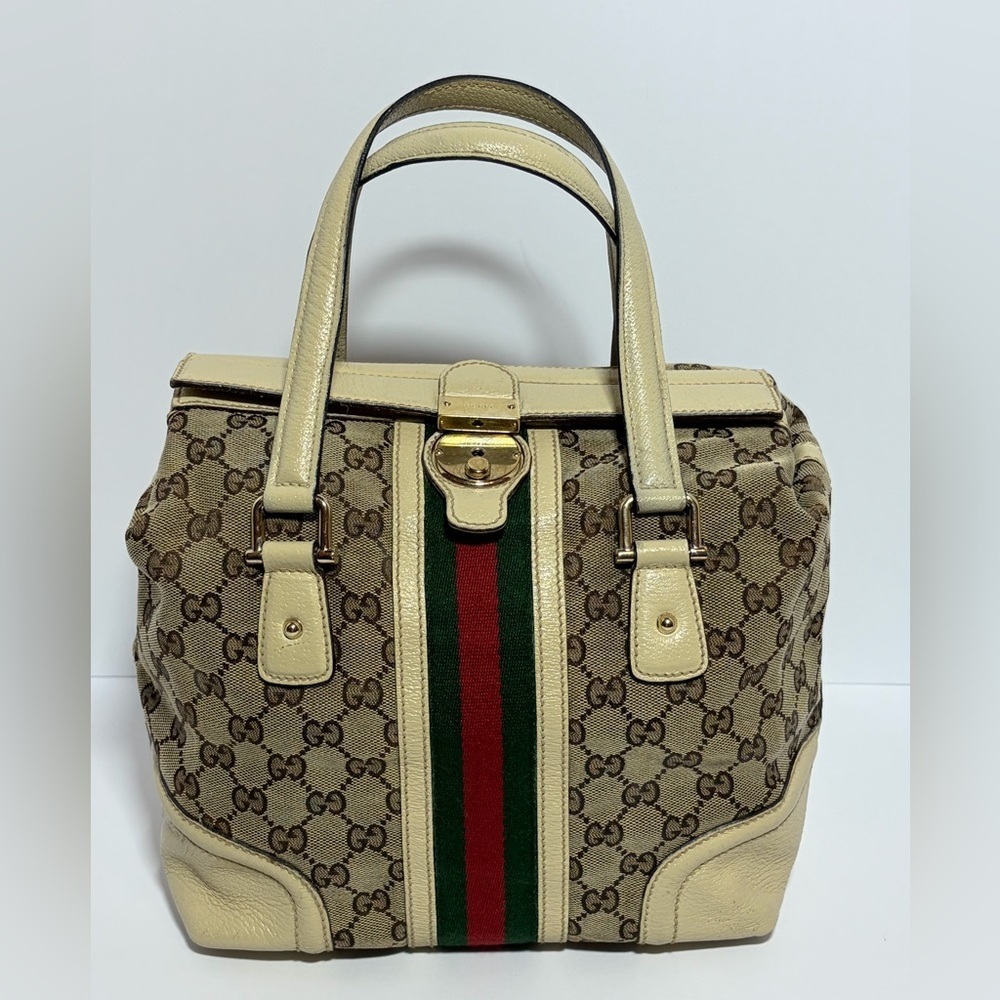 Rare, AUTHENTIC Gucci Treasure Boston Bag